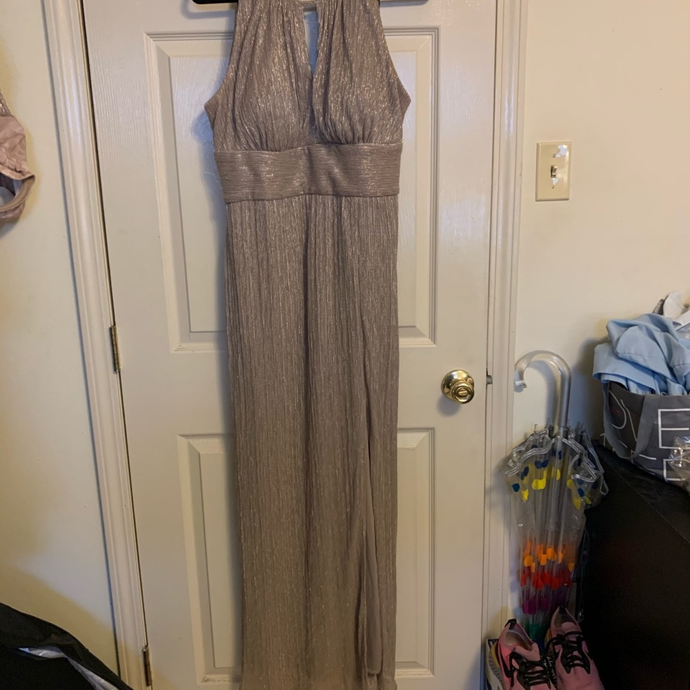 Gold/Beige long dress